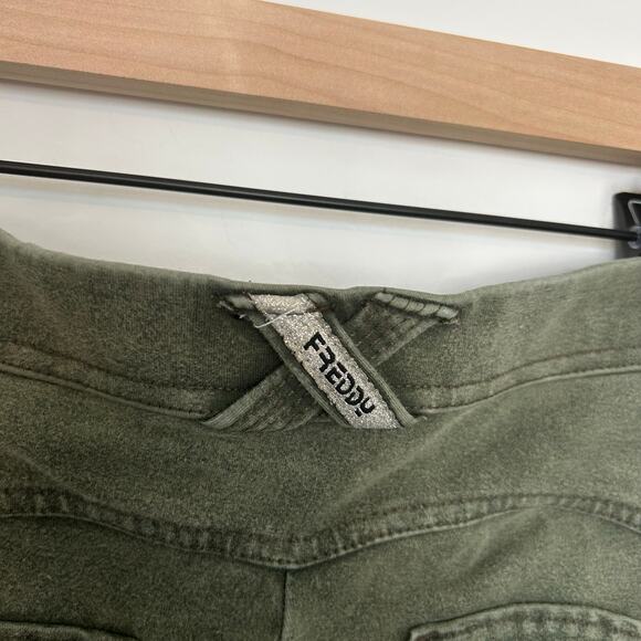 Freddy Acid-wash WR.UP® shaping green trousers in eco-friendly fabric Size XS - Picture 7 of 11